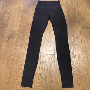 Black athletic leggings Lululemon